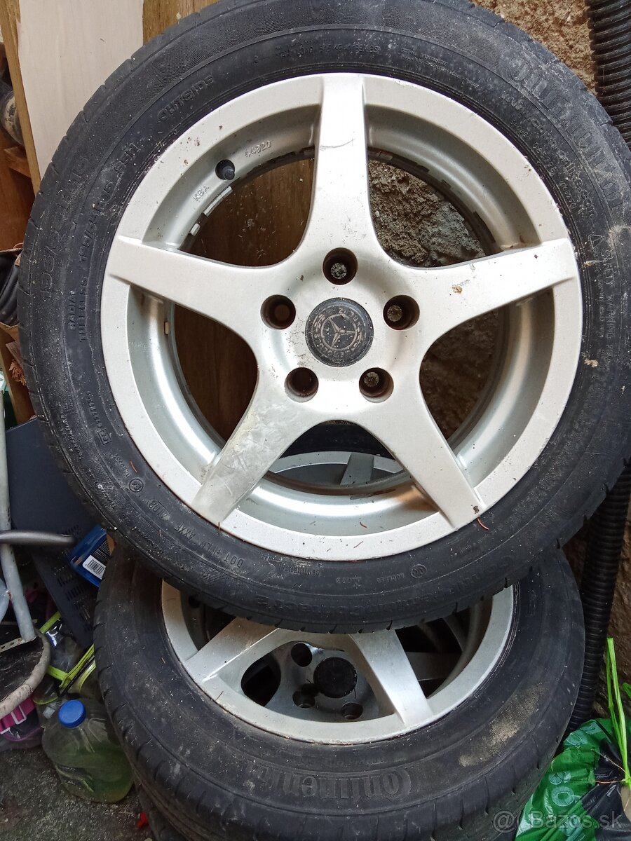 Predám kolesá na Mercedes A170