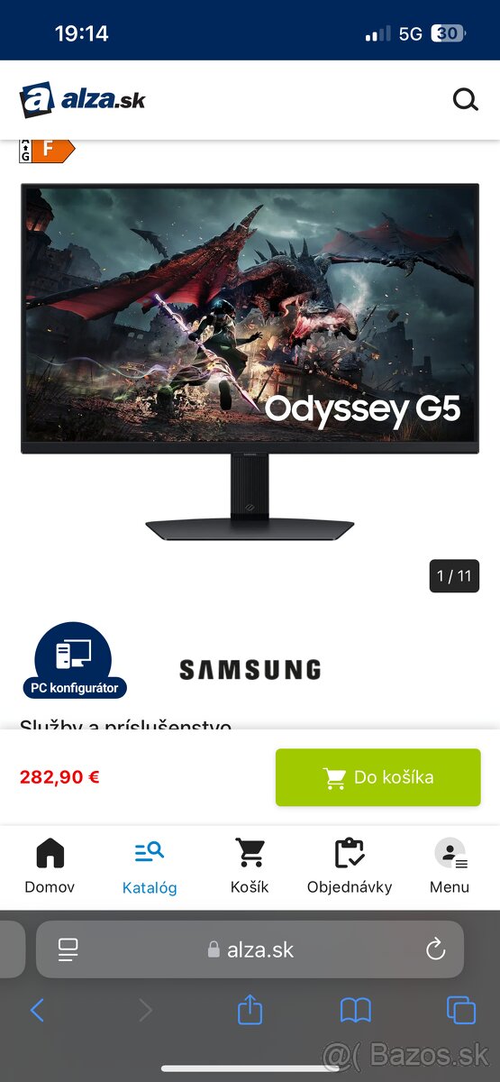 samsung oddysey g5