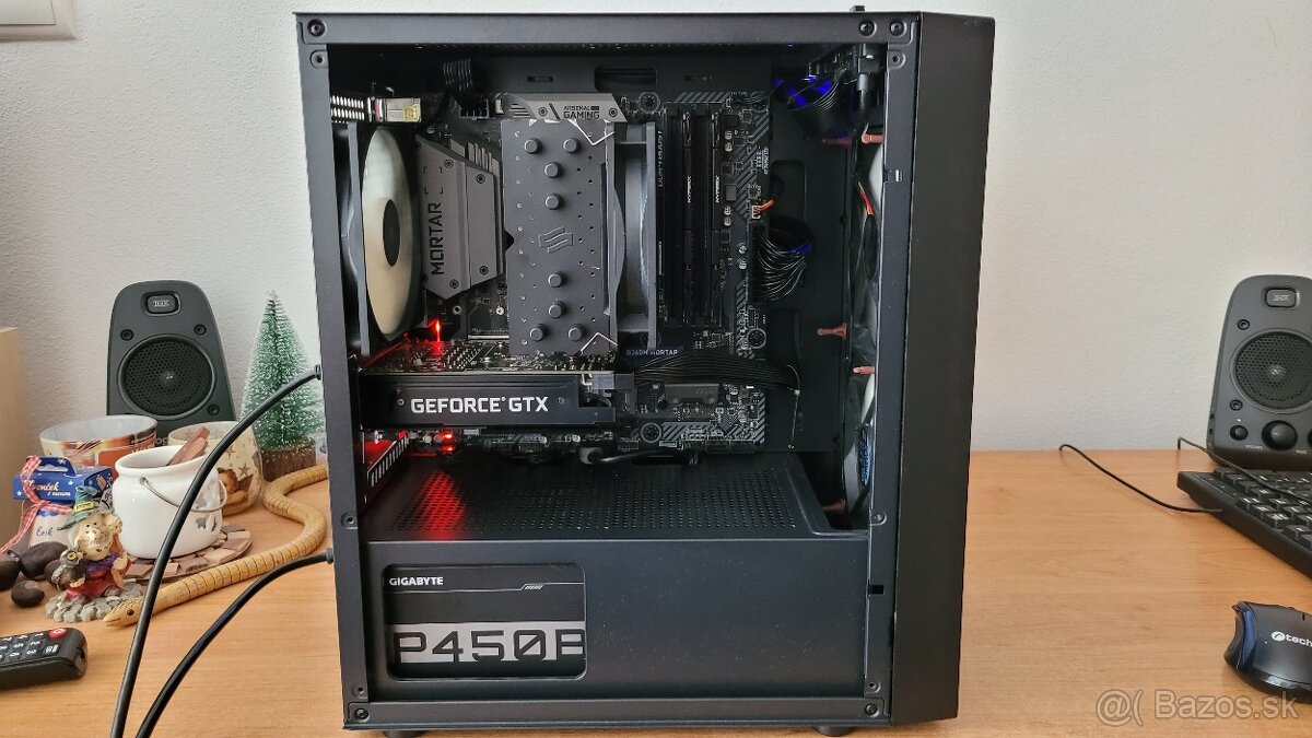 Herný PC,i5-9400,GTX 1660 Super 6GB,16GB RAM,M.2