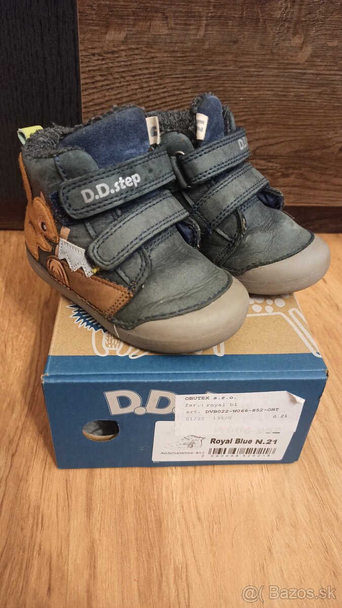 D.D.step zimné topánočky veverička