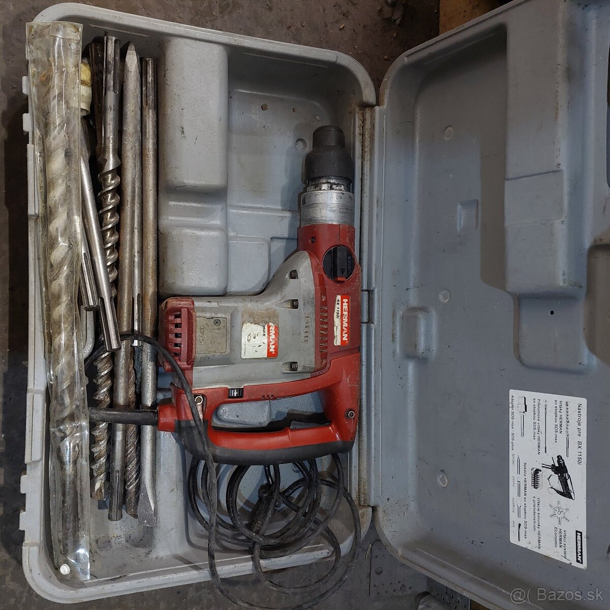 Buracie kladivo Herman BX 1150