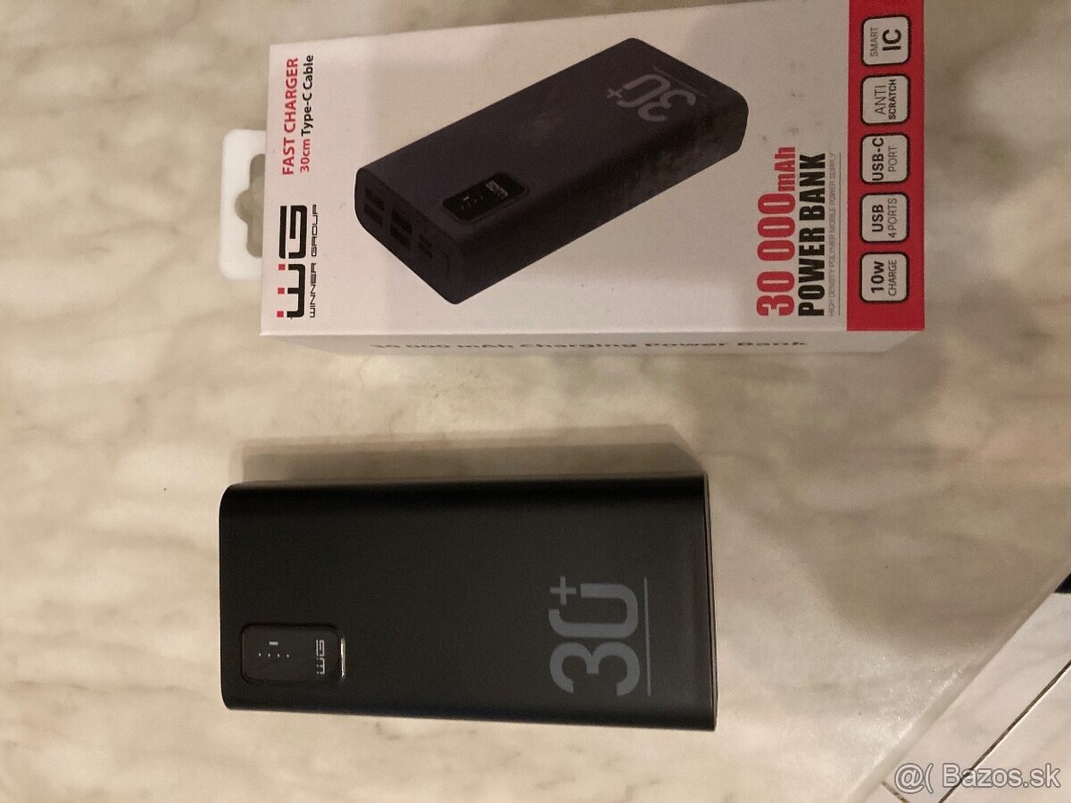 EXTERNA POWERBANKA 30000mAh