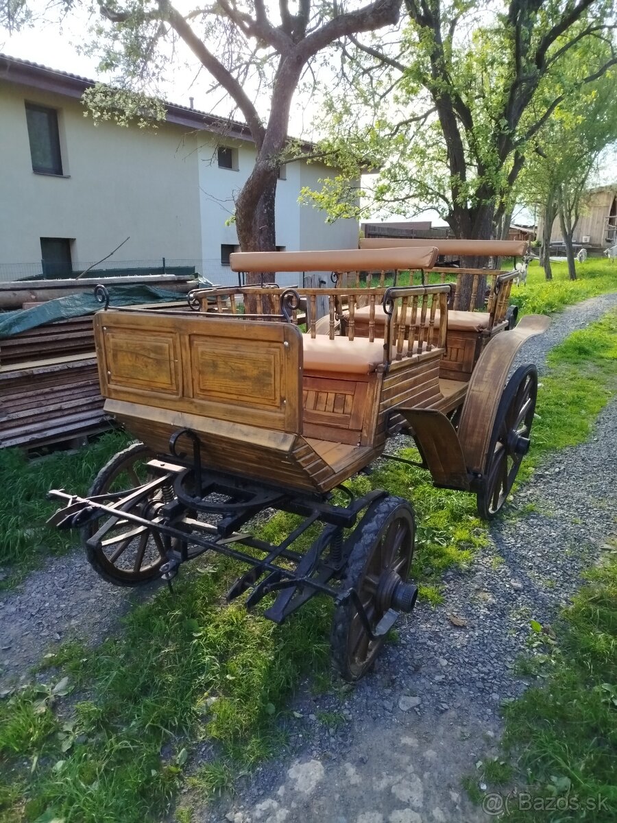 Predám konský koč, kočiar, bričku