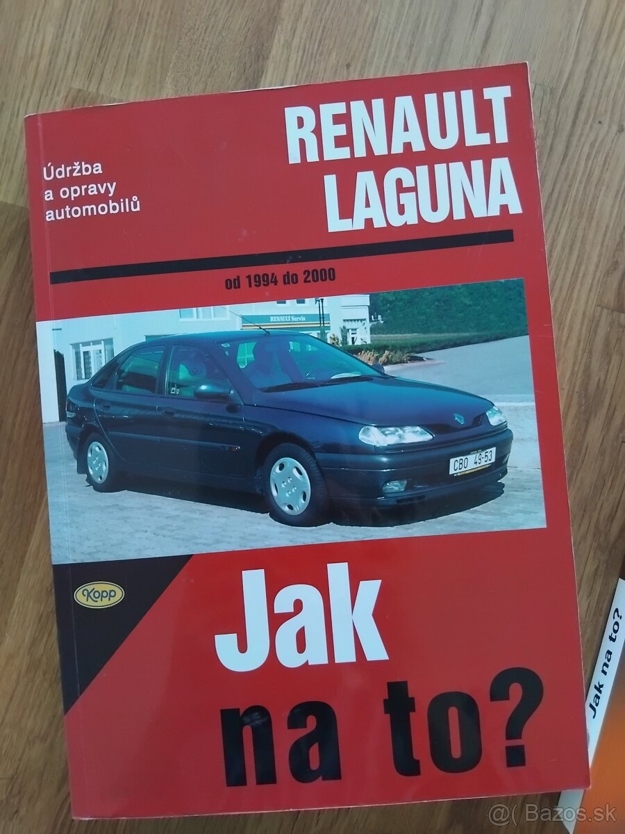 Kniha Jak na to? Renault LAGUNA a Renulat Clio 2
