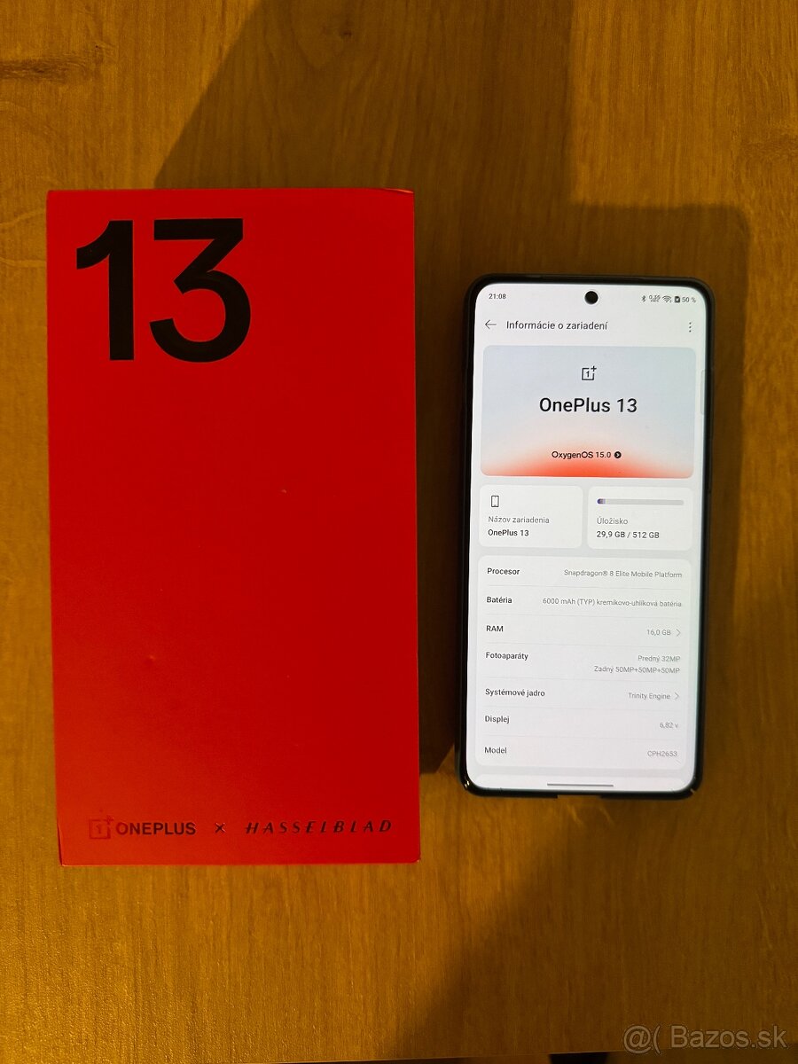 Predám Oneplus 13 16/512GB Arctic Down (Biela)