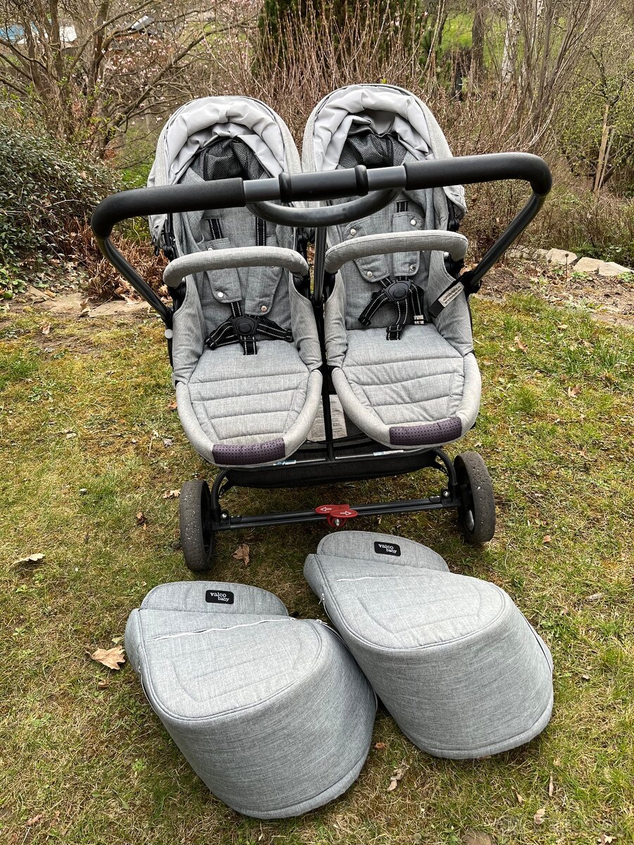 Kočík pre dvojičky/ súrodenci Valco Snap Ultra Duo