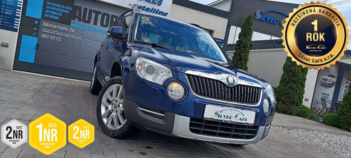 Škoda Yeti 2.0 TDI 140k 4x4 Experience Možný Leasing