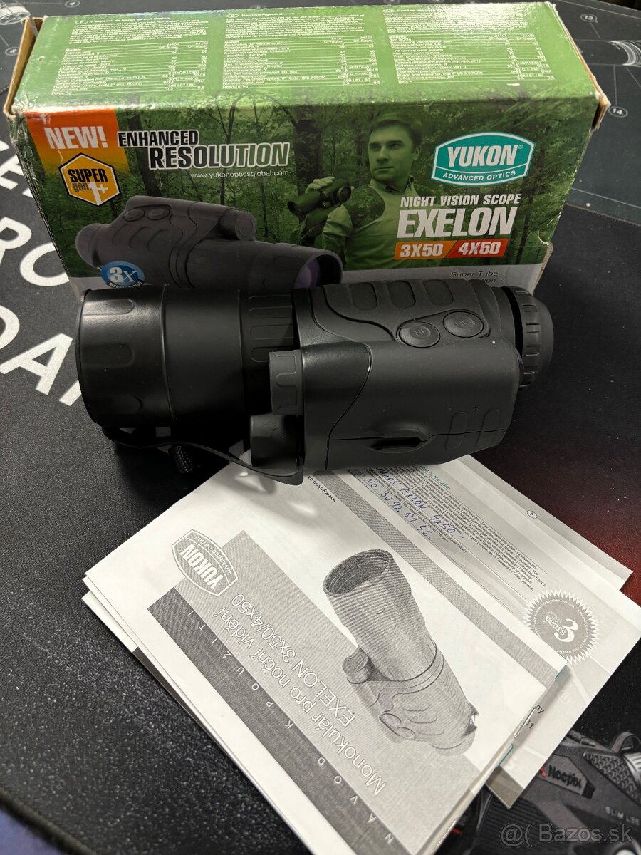 Predám nočné videnie Yukon Exelon 4x50