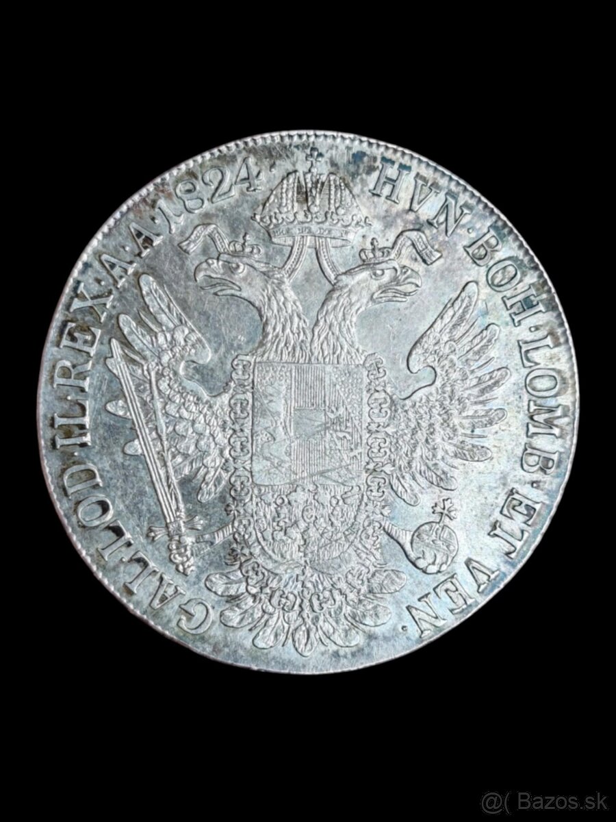 1 Toliar 1824 B - Kremnica