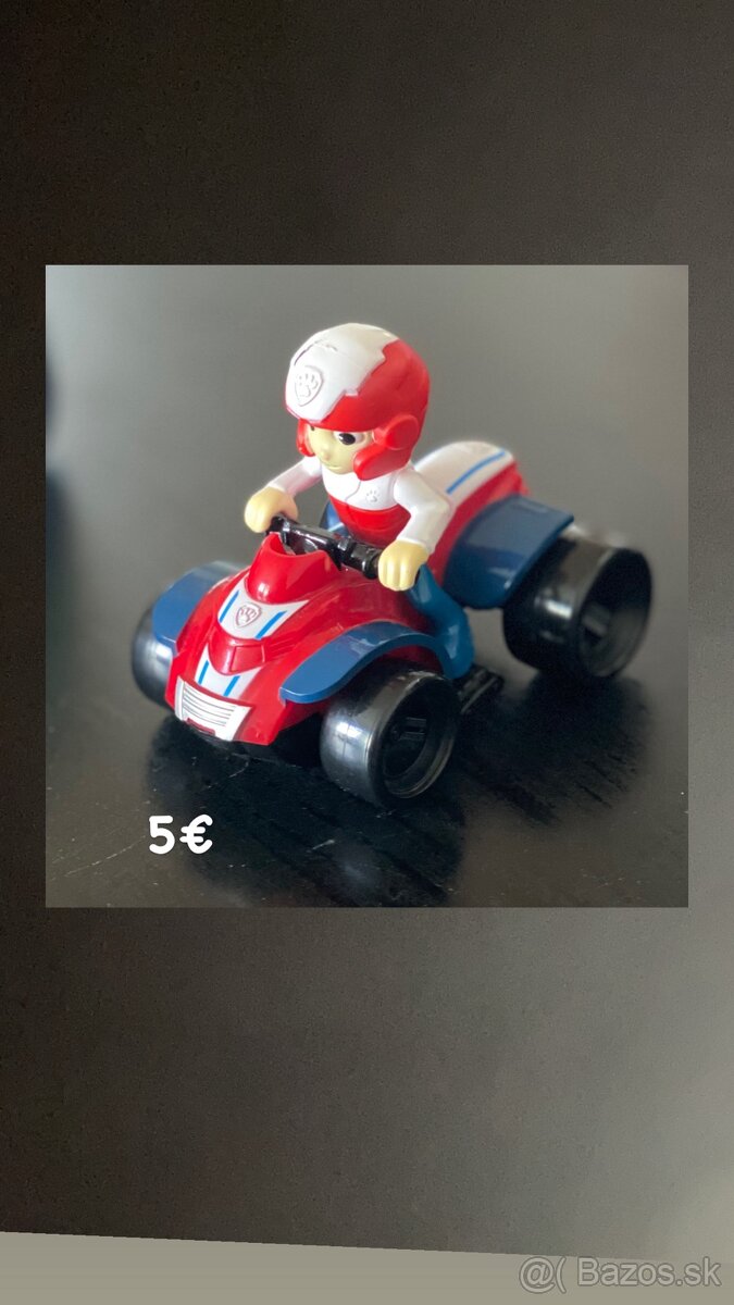 Paw patrol autíčka