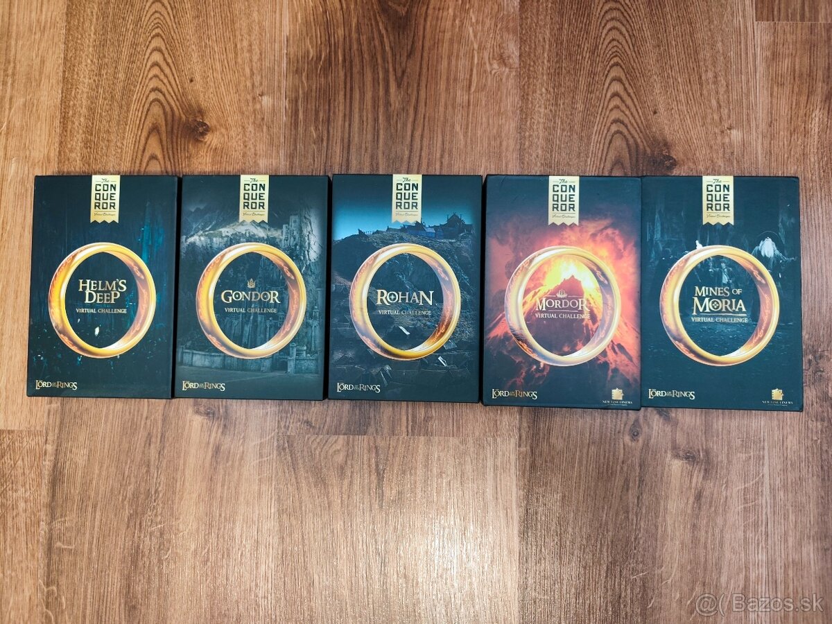 Limitovaná edícia medailí Pán Prsteňov - Virtuálna výzva