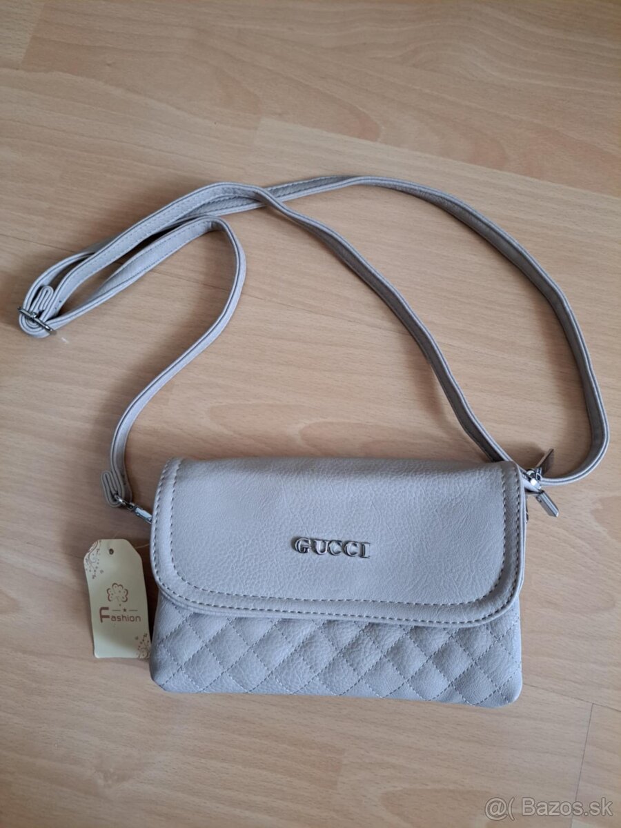 Krásna béžová kabelka Gucci NOVÁ