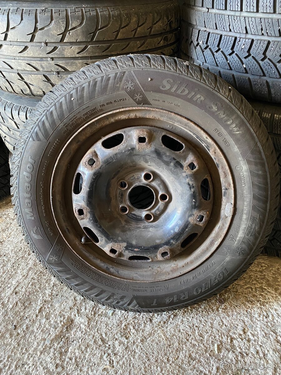 165/70 r14 zimna sada kolies