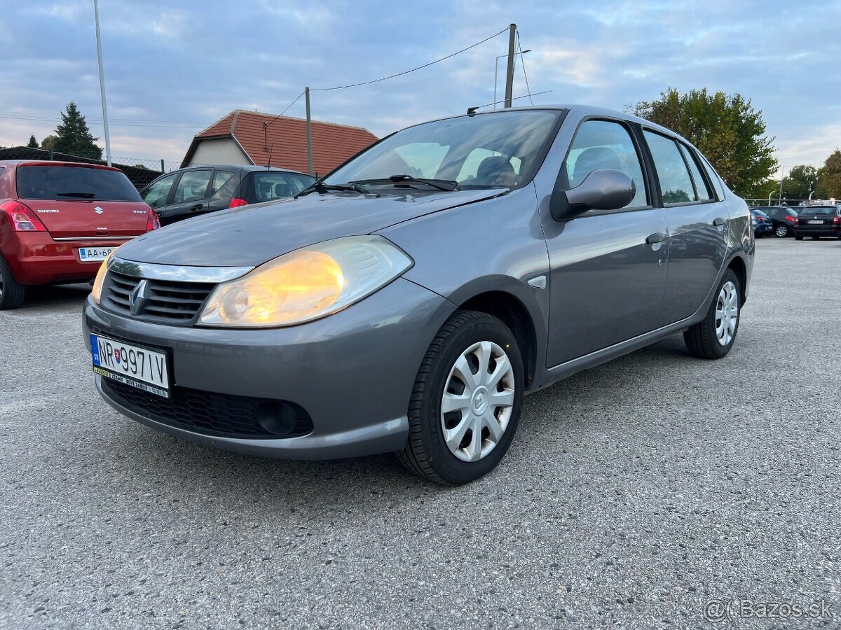 Renault Thalia 1,2 benzín, 55kW, MT/5, rok:02.2009.