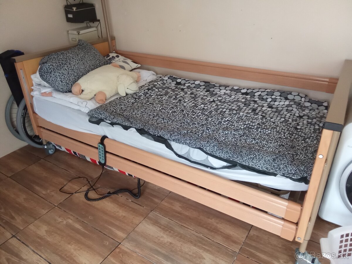 Elektrická polohovateľná postel