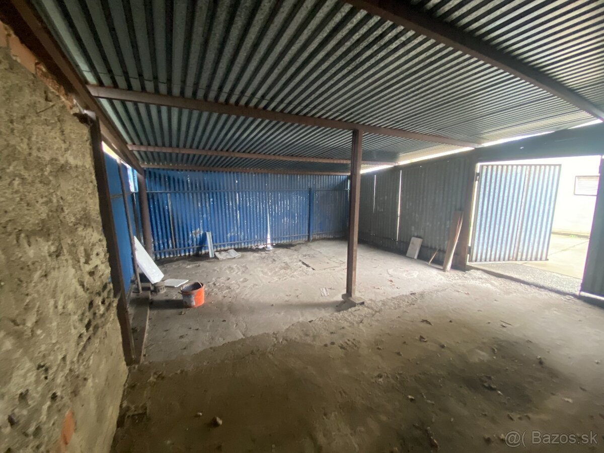 GARÁŽ/PLECHOVÝ SKLAD NA PRENÁJOM, KOŠICE BARCA