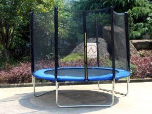 Trampolína do záhrady 183 cm s ochrannou sieťou a rebrík