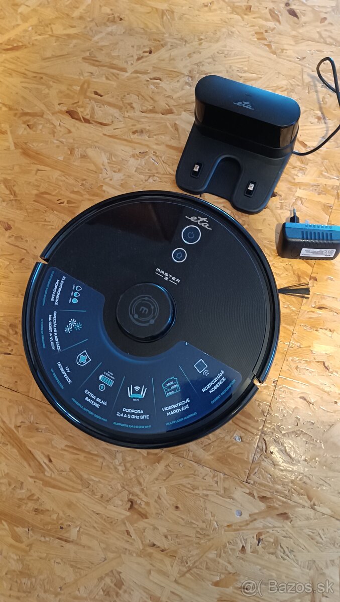 roboticky vysavač Eta master 2