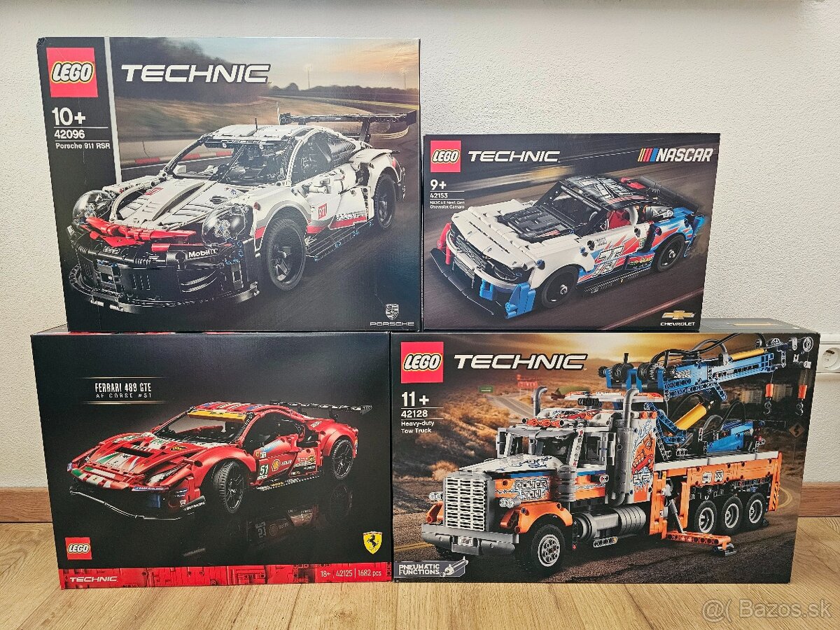 LEGO Technic sety - NEOTVORENÉ