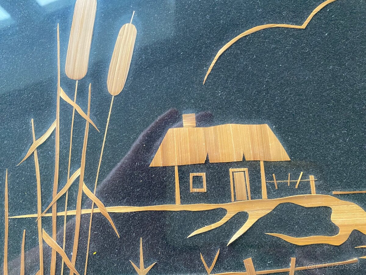 Obraz z dýhy “ Zátišie na jazere”