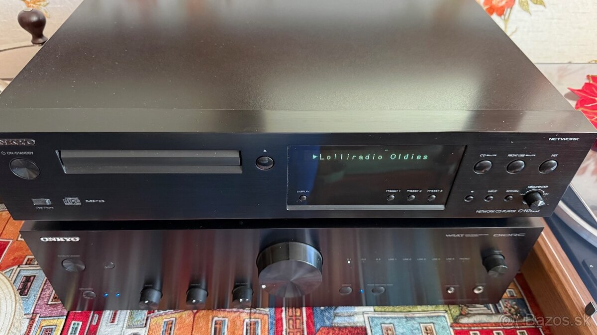 Predám Onkyo zosilňovač A-9050 / CD inter.prehrávač C-N7050
