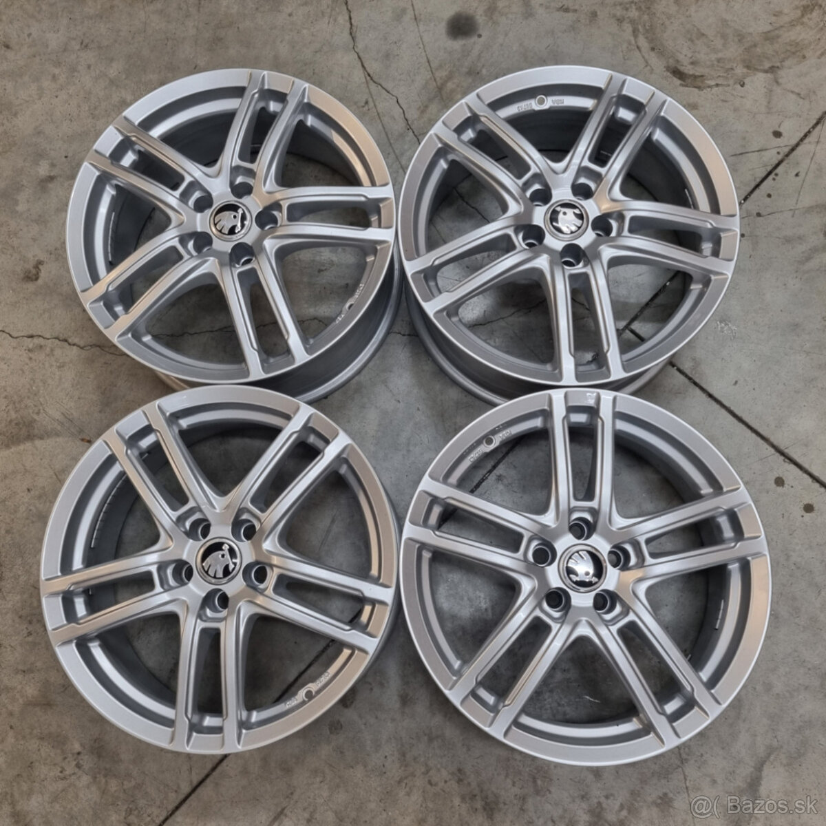 Hliníkové disky 5x100 R17 7J ET30