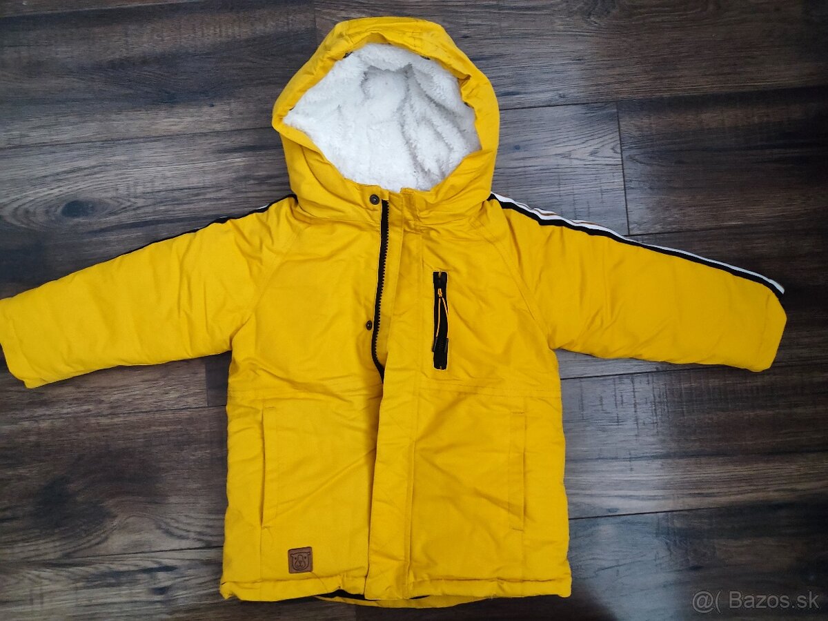 Krásna detská zimná bunda
