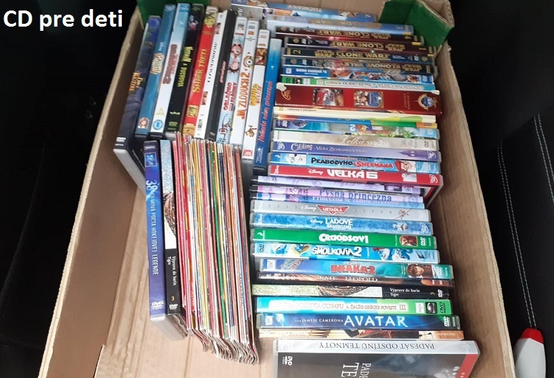CD detska hra a rozpravky