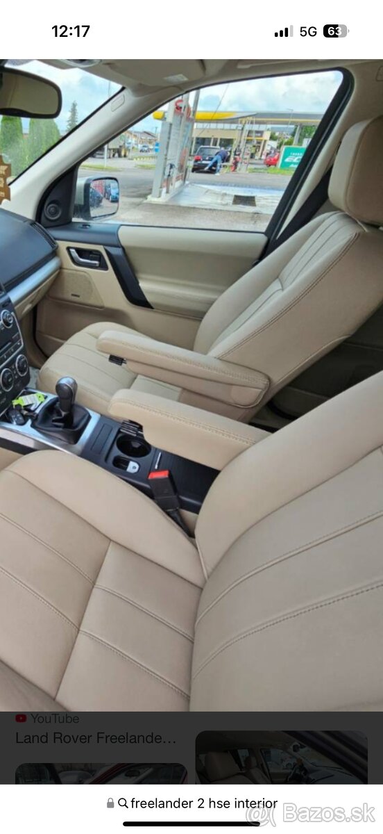 Predám lakťove opierky land rover
