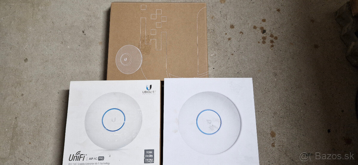 Predám 3 kusy Unifi UAP-AC-Pro