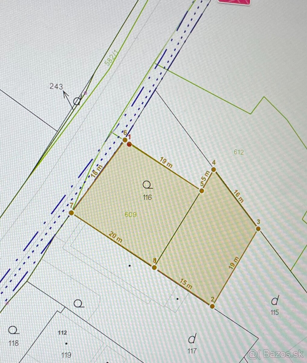 Predám Stavebný pozemok Seľany 730m2