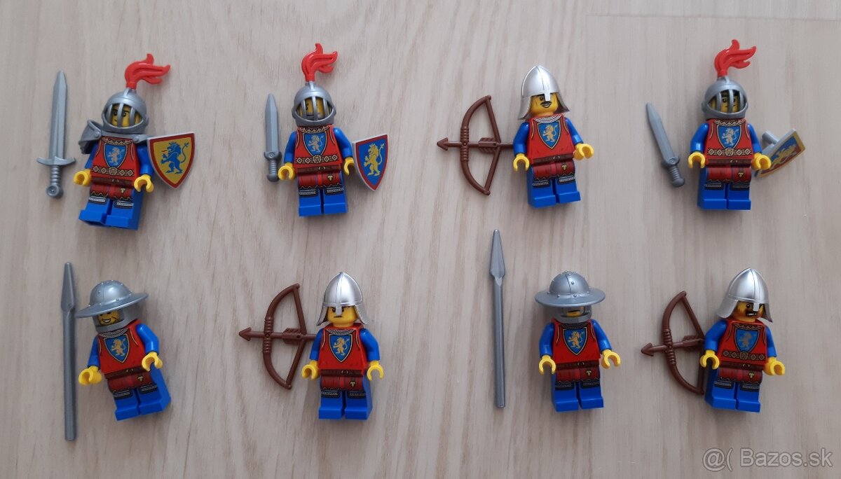 Predám LEGO mix nových figúrok lion knights