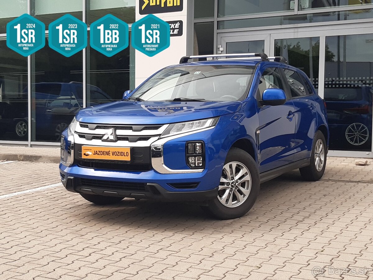 Mitsubishi ASX 2,0i 4x4 CVT/6 1.majiteľ, nové v SR