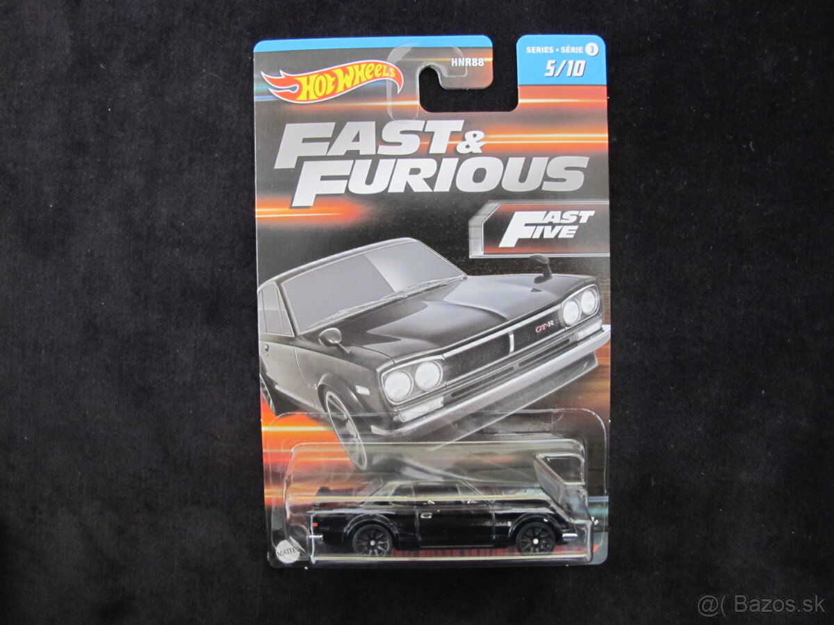 Hot wheels 1971 Nissan Skyline H/T 2000 GT Fast and Furious