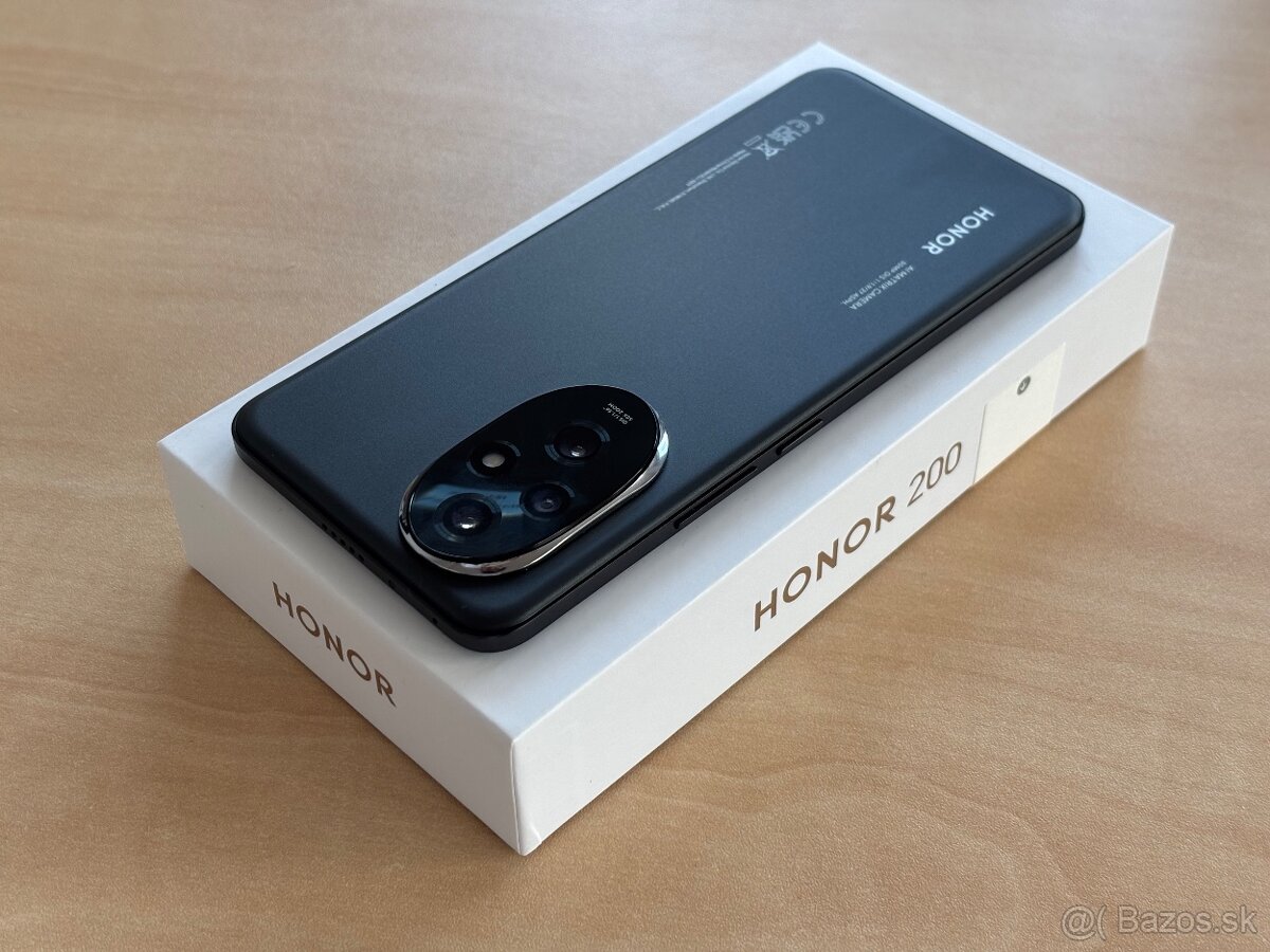 Ako Nový Honor 200 8GB / 256GB Black + Záruka