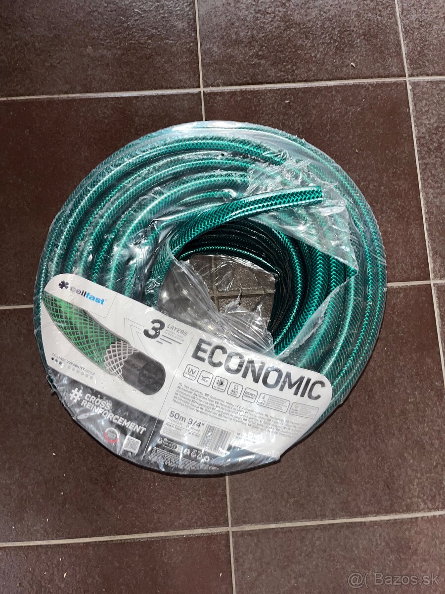 Záhradná hasica, zelena, 50m
