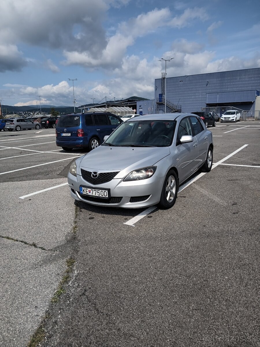 Mazda 3 2005 1.6 benzín 191000 km