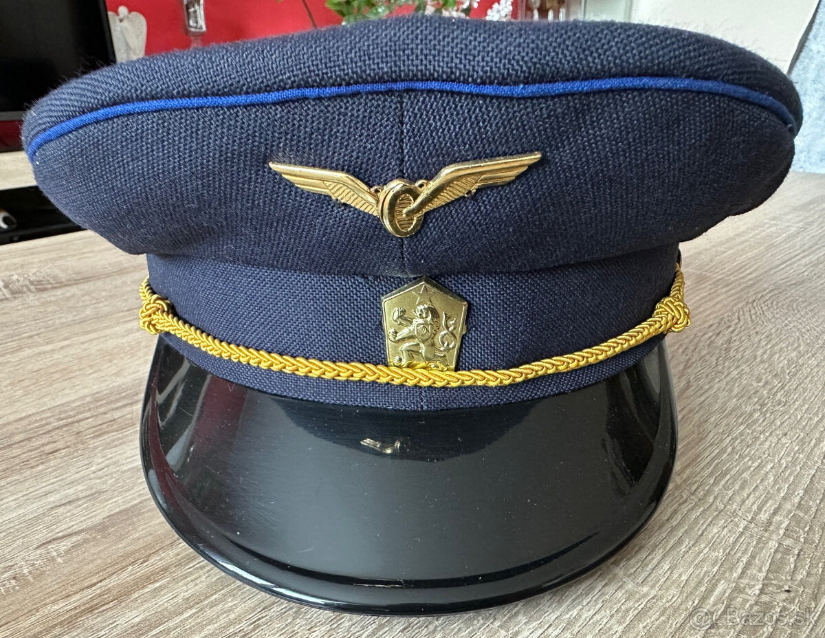 brigadýrka železnice čepice železničářská stará lev ČSSR