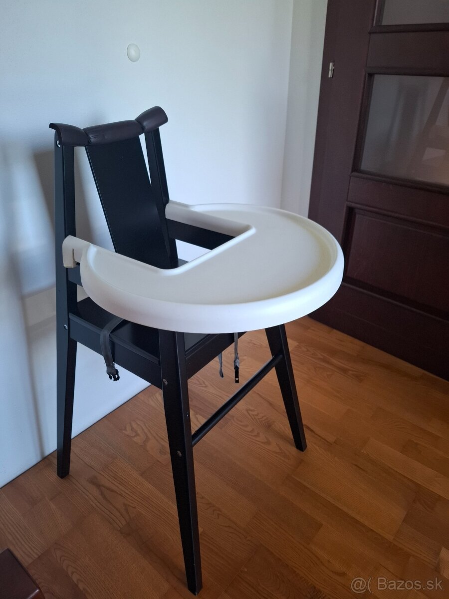 Detská jedálenská stolička Ikea