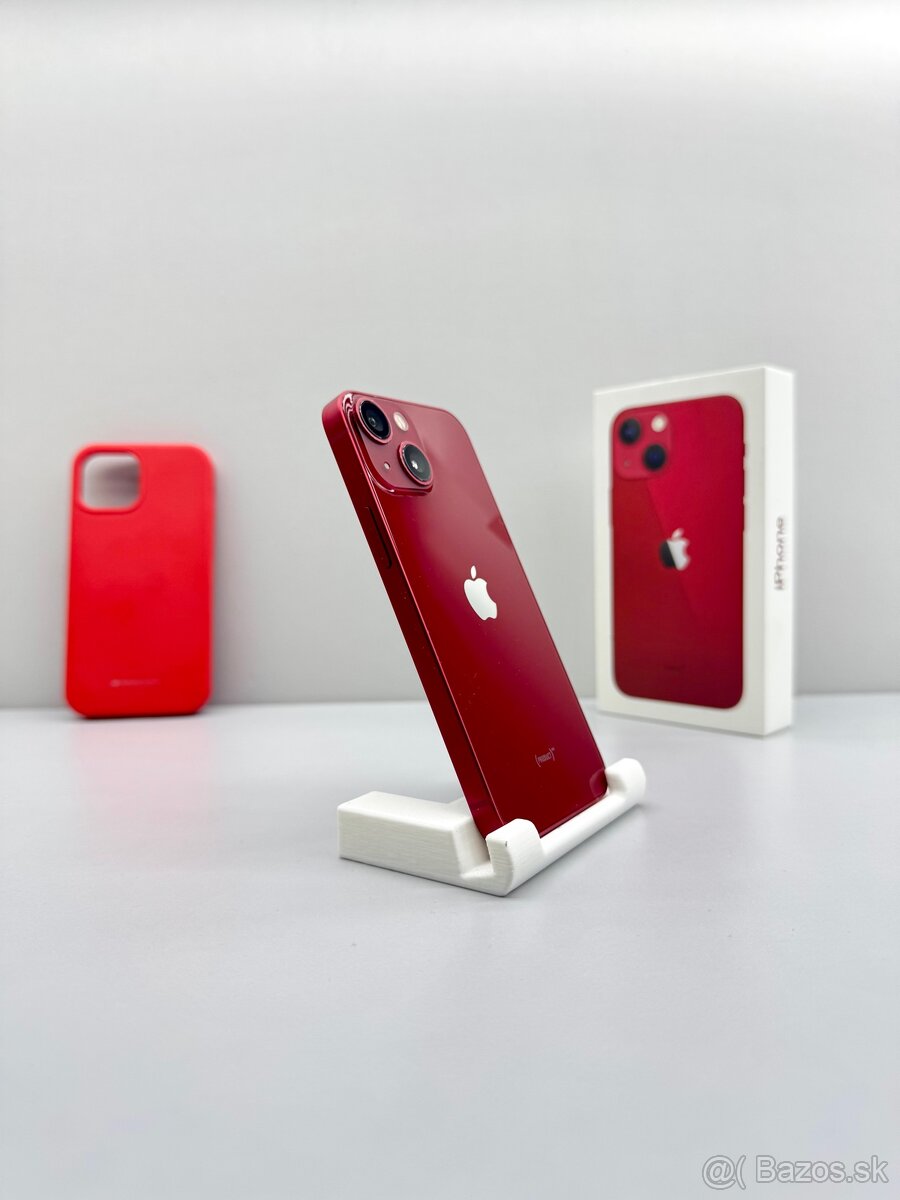 iPhone 13 MINI 256GB RED TOP STAV BATÉRIA 100%