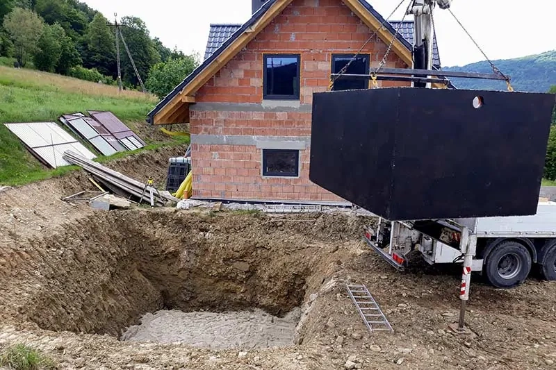 Betónová žumpa 10 m³ – kvalitná, vodotesná, doprava 