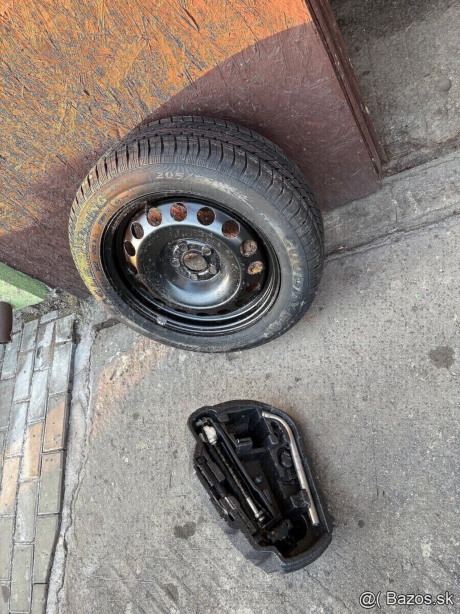 Rezerva 5x100 r16 205/55 r16 vypln rezervy,zdvihak