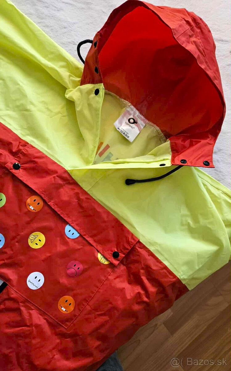 Detský pršiplášť / pončo s kapucňou, zn. Chilli