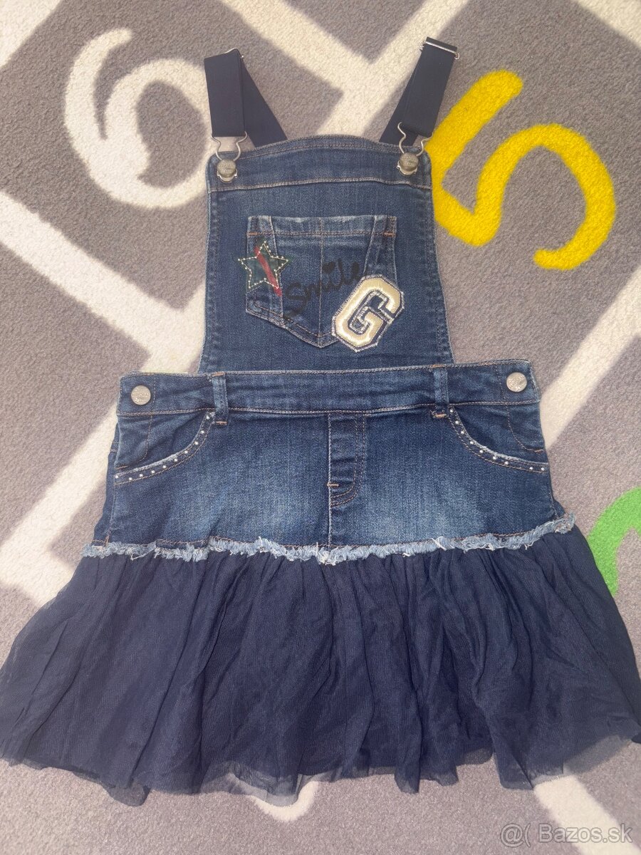 Šaty rifľové Mayoral v.110 top stav