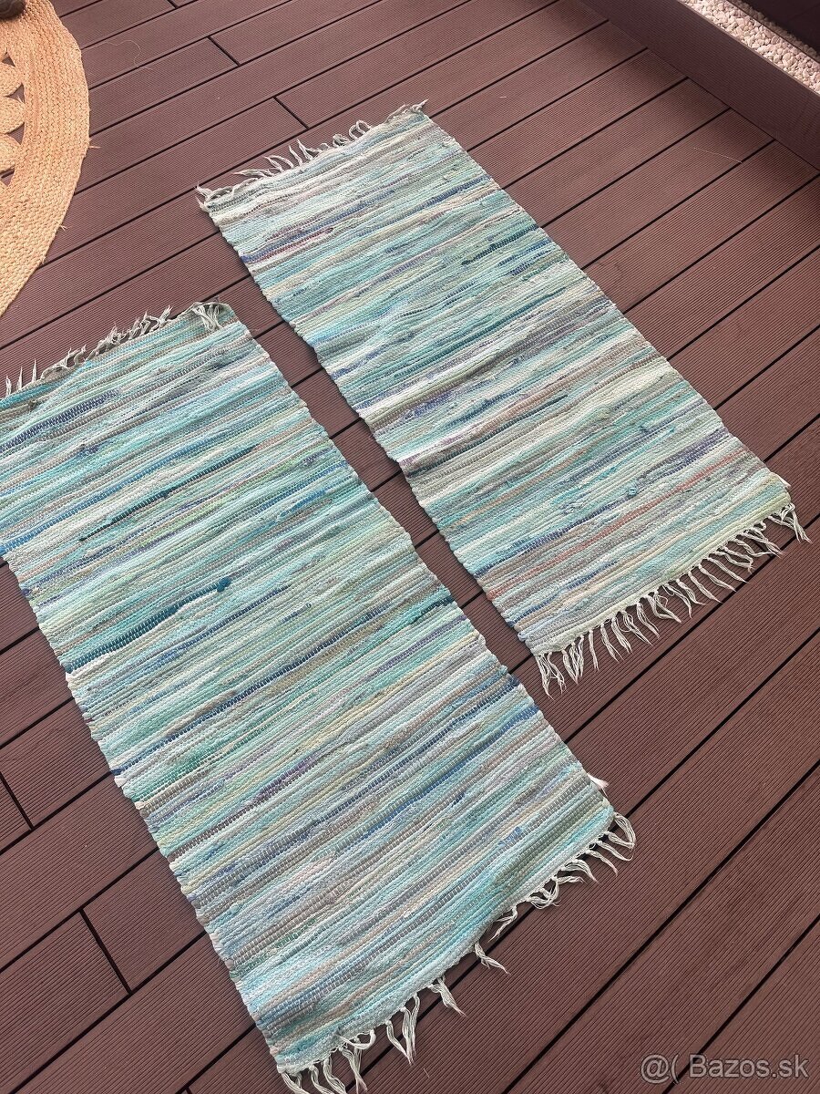 Tkaných koberček behúň 2ks