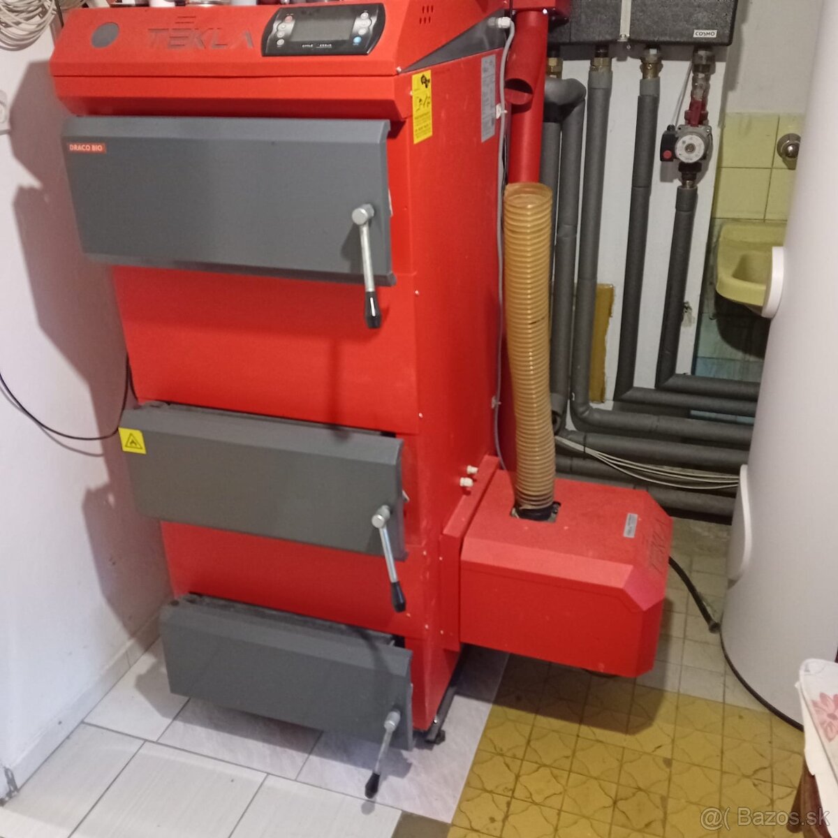 Kotol na pelety TEKLA DRACO BIO 35kW