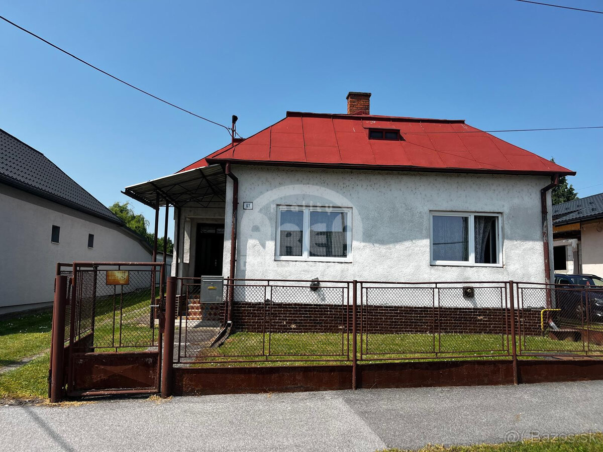 Rodinný dom v obci Hažín