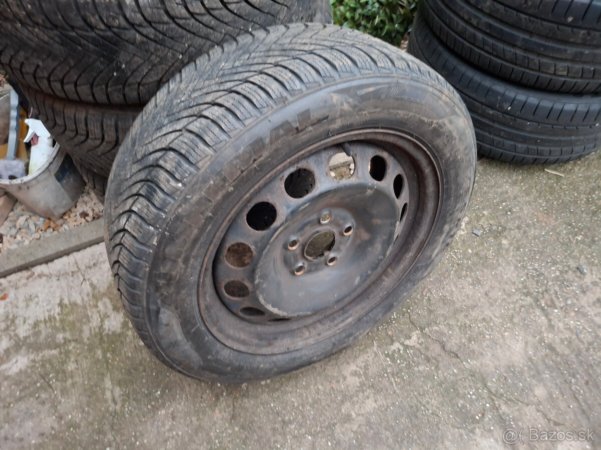 hliníkové disky na Mazdu CX3 18" 5x114,3 aj pneu 215/55 r18