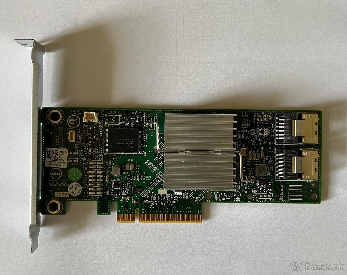 Predam Dell PERC H310 – hardverovy RAID kontroler