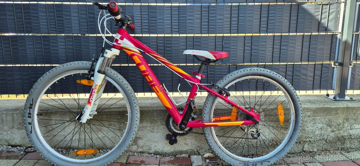 Detský horský bicykel značky CUBE